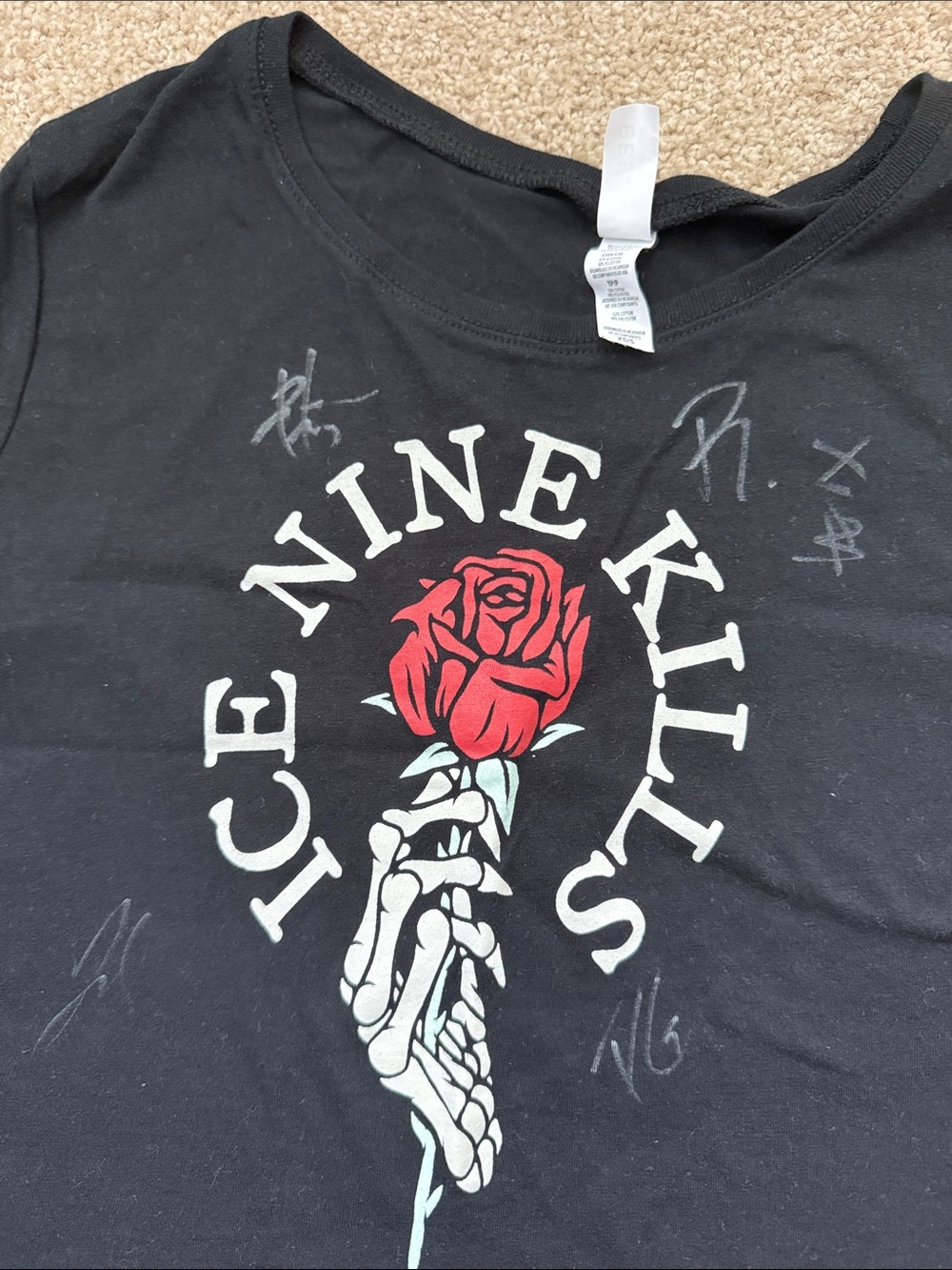 Women's ICE NINE KILLS signed Crop Tee - Picture 3 of 3